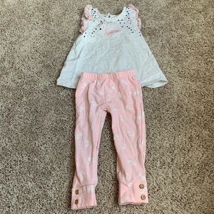 Jessica Simpson Girls Matching Set 18 month